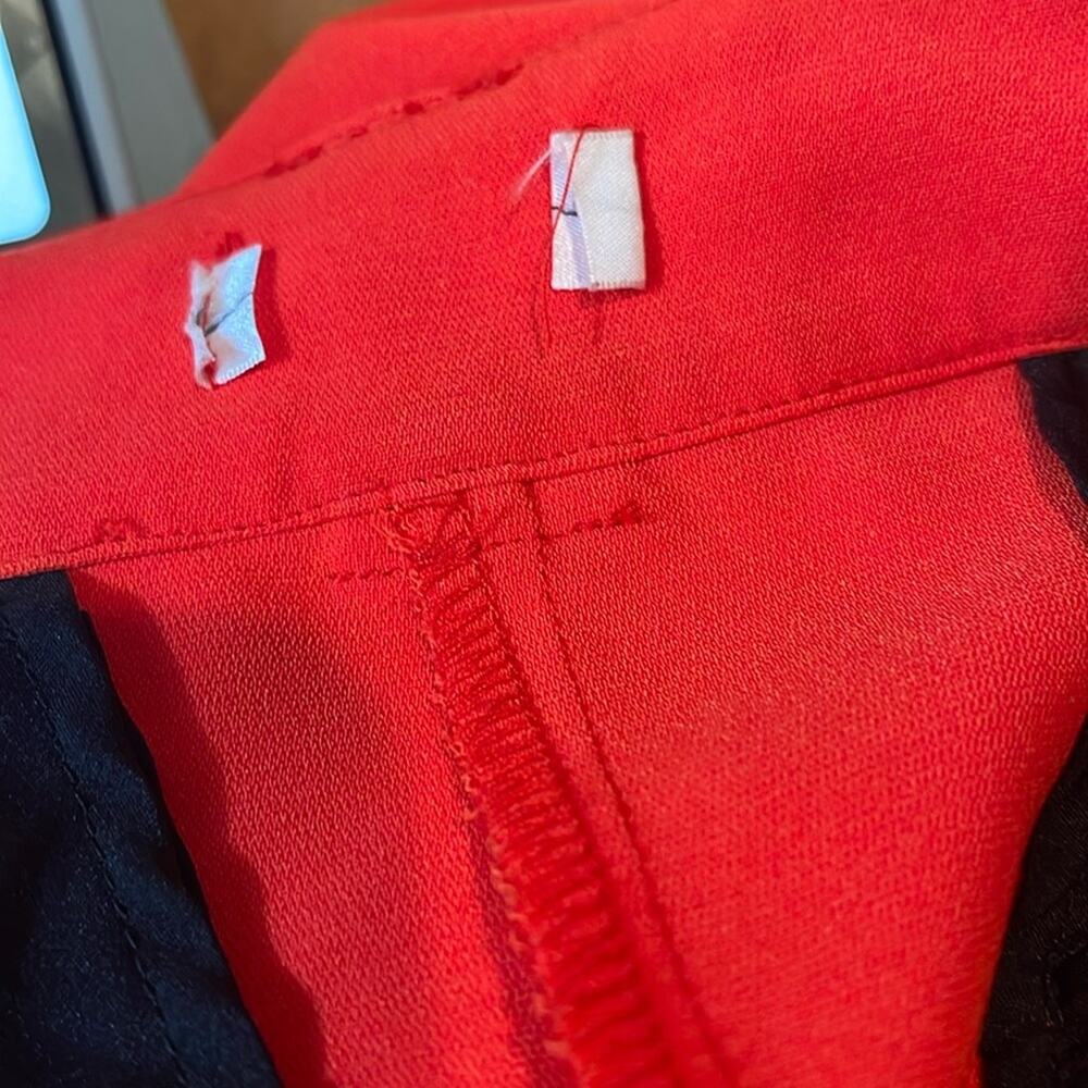 A.L.C. Pleat-front Straight Leg High Rise Straight Leg Pants in Ruby Red - Picture 5 of 14